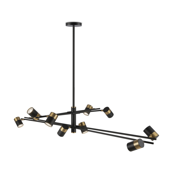 Люстра на штанге Freya Enzo FR5201PL-10B