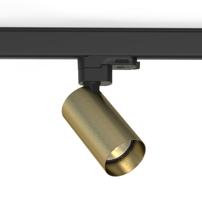 Трековый трехфазный светильник Nowodvorski Ctls Mono Brass 10237