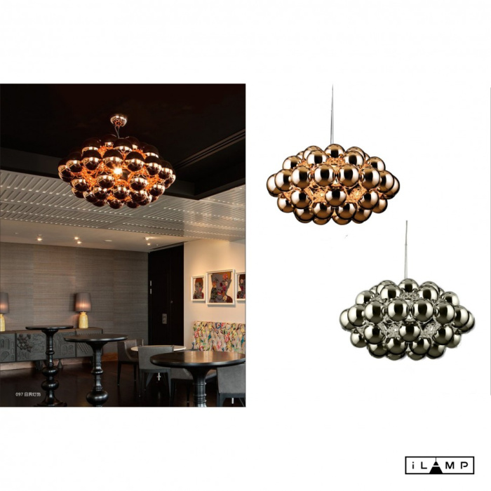 Подвесной светильник iLamp BALY 8826P/1 SILVER