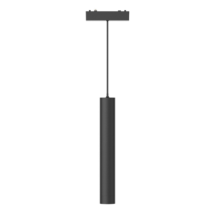 Магнитный трековый светильник Черный LED 1*7W 4000K 430Lm Ra>90 36° IP20 D30xH300 48V ST680.443.07