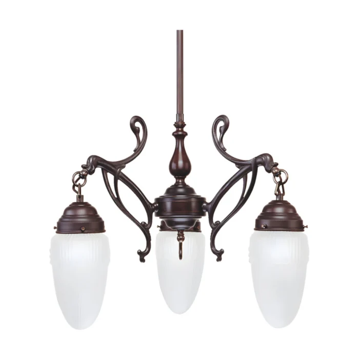 Люстра на штанге Berliner Messinglampen D27-106gsA