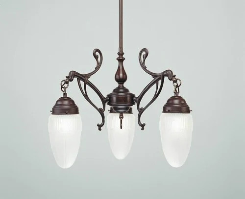 Люстра на штанге Berliner Messinglampen D27-106gsA