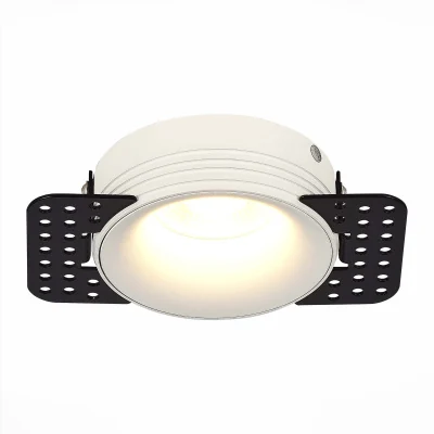 Светильник встраиваемый Белый GU10 1*50W IP20 D78xH30 165-265V Без ламп ST218.558.01