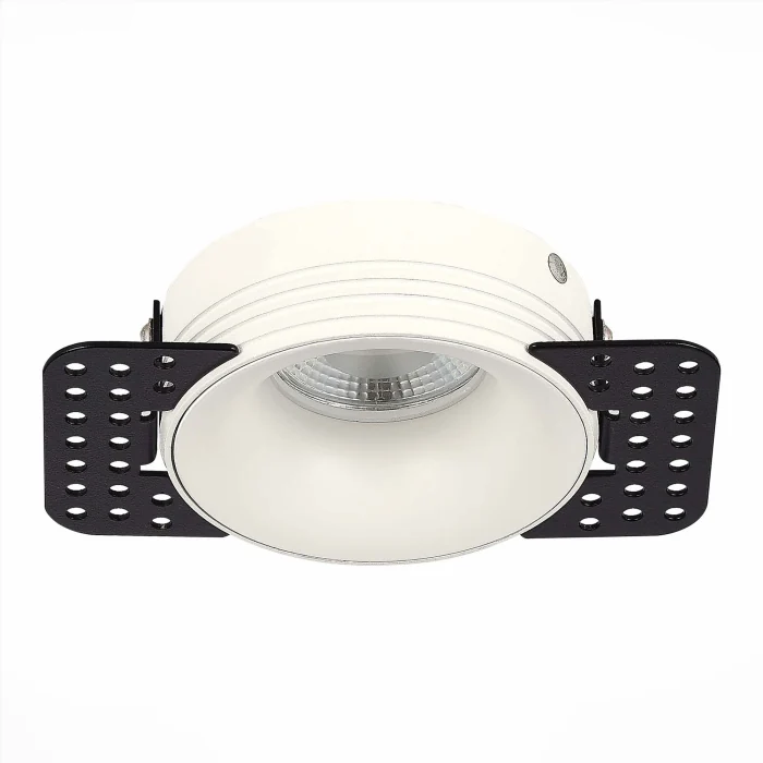 Светильник встраиваемый Белый GU10 1*50W IP20 D78xH30 165-265V Без ламп ST218.558.01