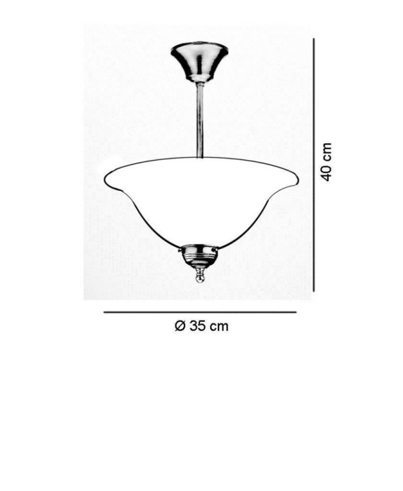 Потолочный светильник Berliner Messinglampen D77-90maA