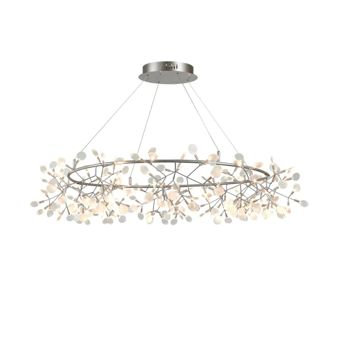 SL379.103.216 Люстра подвесная ST-Luce Серебристый/Белый LED 216*0,5W