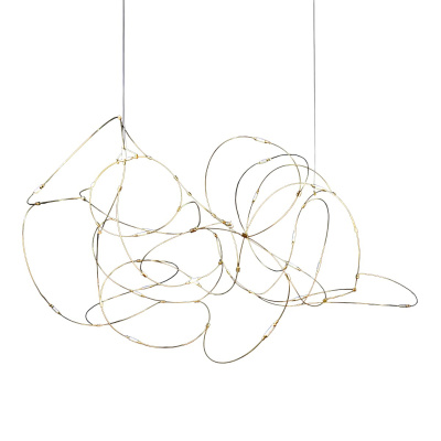 Подвесной светильник Delight Collection 10154P 10154P/L1500 gold