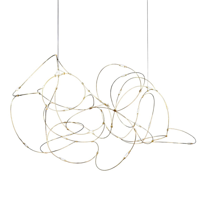 Подвесной светильник Delight Collection 10154P 10154P/L1500 gold