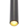 Светильник настенный ST-Luce Черный/Черный, Золотистый LED 2*2,5W 3000K SL6210.401.02