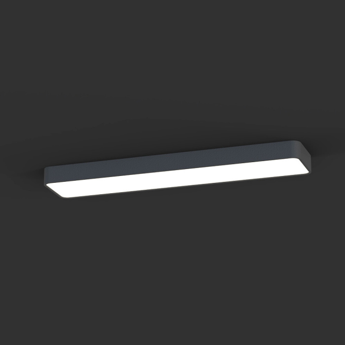 Потолочный cветильник Nowodvorski Soft Ceiling Led 90x20 Graphite 7531