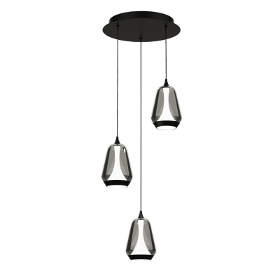 Подвесной светильник Delight Collection MD24001011 MD24001011-3A black/smoky