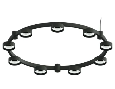 Корпус светильника Techno Ring подвесной для насадок D85 Ambrella light C9242