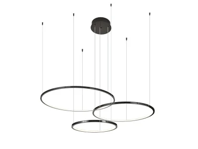 Подвесной светильник 15103/S black glossy LOREN Newport