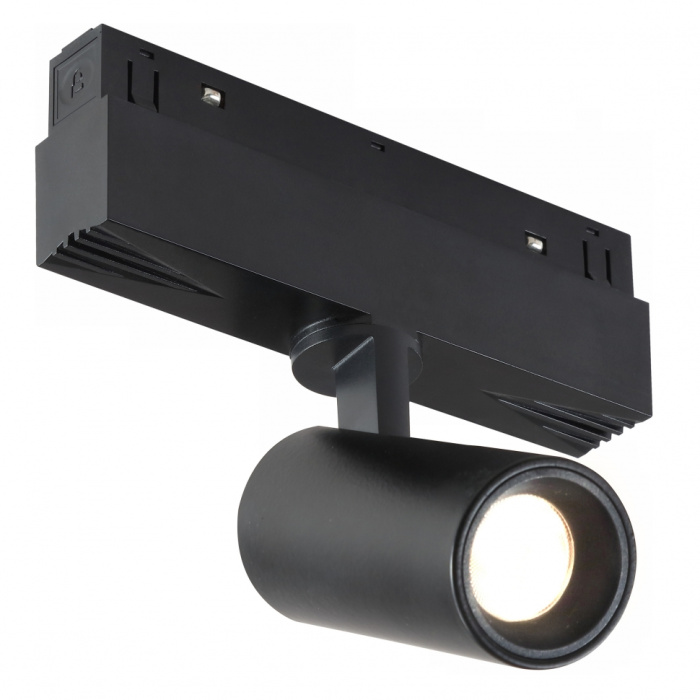 Светильник трековый магнитный поворотный iLedex VISION SMART 4822-011-D45-8W-38DG-BK (раб. с Алисой)