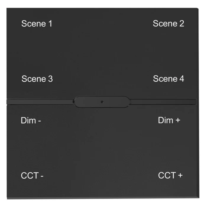 Смарт выключатель беспроводной (Zigbee) iLedex VISION SP 48V-4-BK