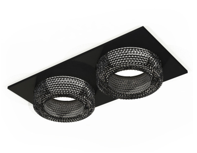 Комплект встраиваемого светильника с композитным хрусталем Ambrella light XC7636021