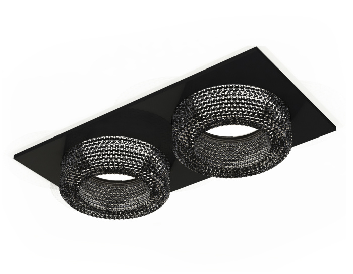 Комплект встраиваемого светильника с композитным хрусталем Ambrella light XC7636021