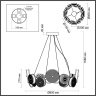 Люстра подвесная Odeon Light Caramella 5412/95L