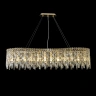 Подвесная люстра Crystal Lux ABRIL SP12 L1200 GOLD