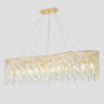 Подвесная люстра Crystal Lux ABRIL SP12 L1200 GOLD