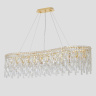 Подвесная люстра Crystal Lux ABRIL SP12 L1200 GOLD