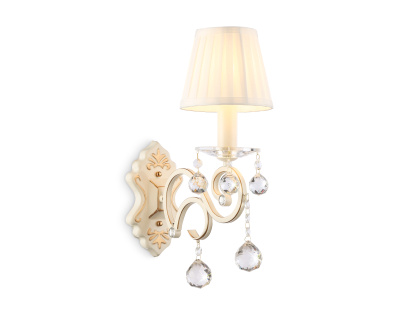 Настенный светильник с абажуром и хрусталем Ambrella light TR4562