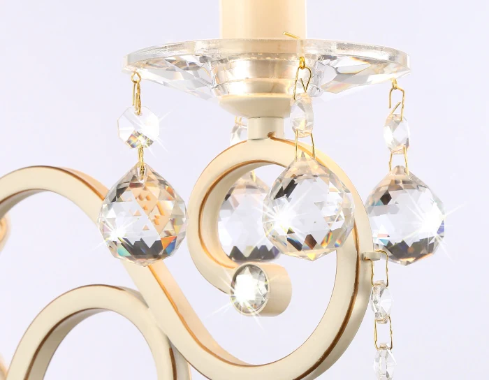 Настенный светильник с абажуром и хрусталем Ambrella light TR4562