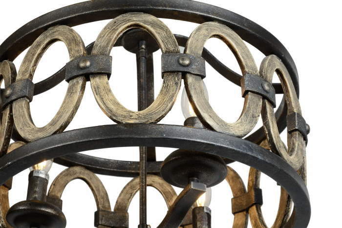 Подвесная люстра iLamp Organic Loft 192-3