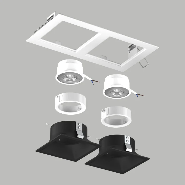Комплект со светильником Lightstar Domino D5260707WMOD