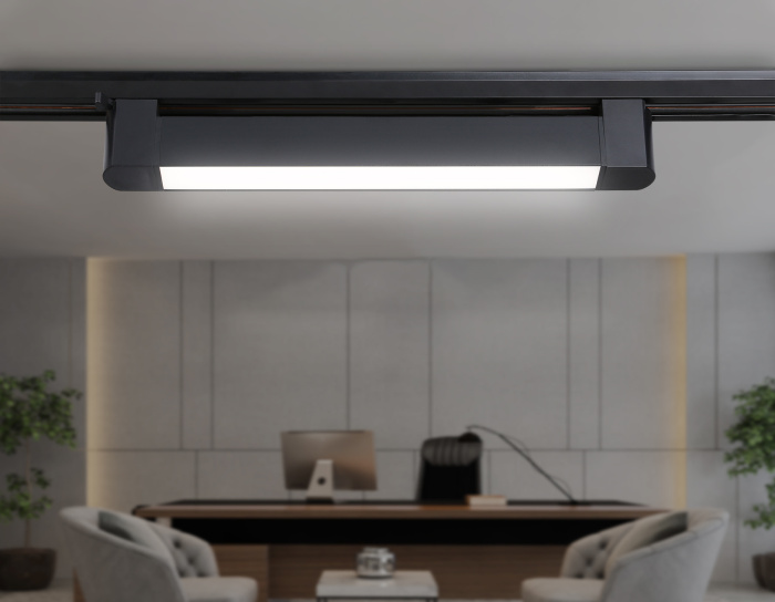 Трековый однофазный светодиодный светильник Ambrella light GL6733