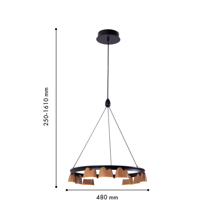 Подвесная люстра Favourite 4266-9P