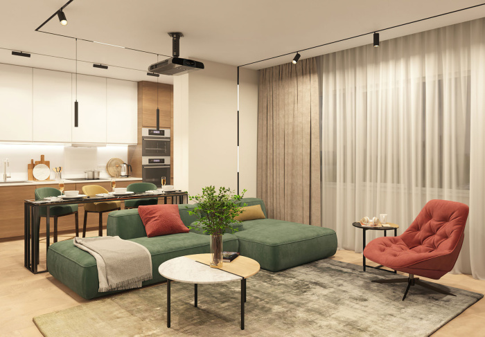 Светильник на шине Denkirs SMART SPOT DK8008-BK