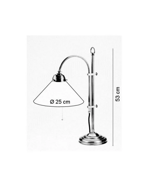 Настольная лампа Berliner Messinglampen B4-25opB