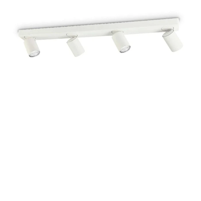 Спот Ideal Lux Rudy PL4 Bianco 229089