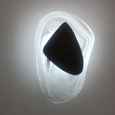 Бра Cloyd ALEF W1 / выс. 32 см - хром (арт.20154)