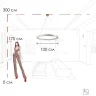 Подвесной светильник Loft it Mondrian 10408/1000