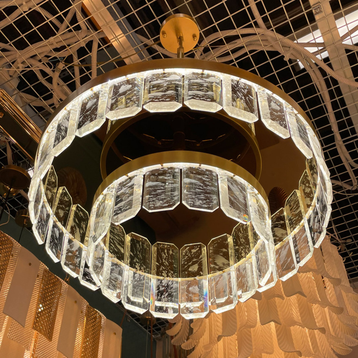 Люстра Cloyd STRAVINSKY-A C2 / Ø58 см - латунь (арт.10749)