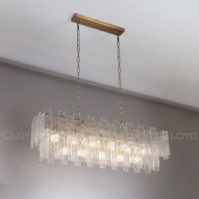 Люстра Cloyd PARSIFAL C13 / L125 см - цепь - латунь (арт.11429)