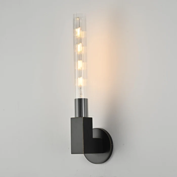 Бра CANELLE wall lamp SINGLE Sconces Black ImperiumLoft