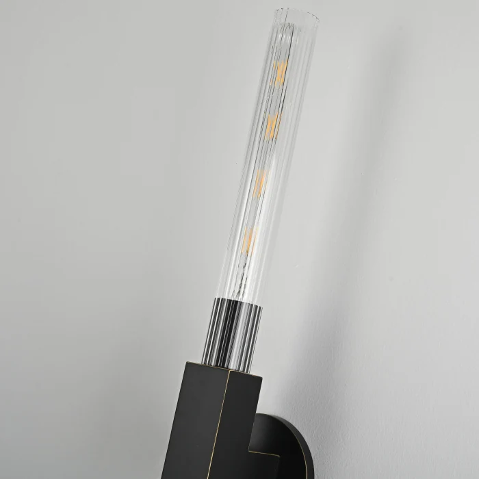 Бра CANELLE wall lamp SINGLE Sconces Black ImperiumLoft