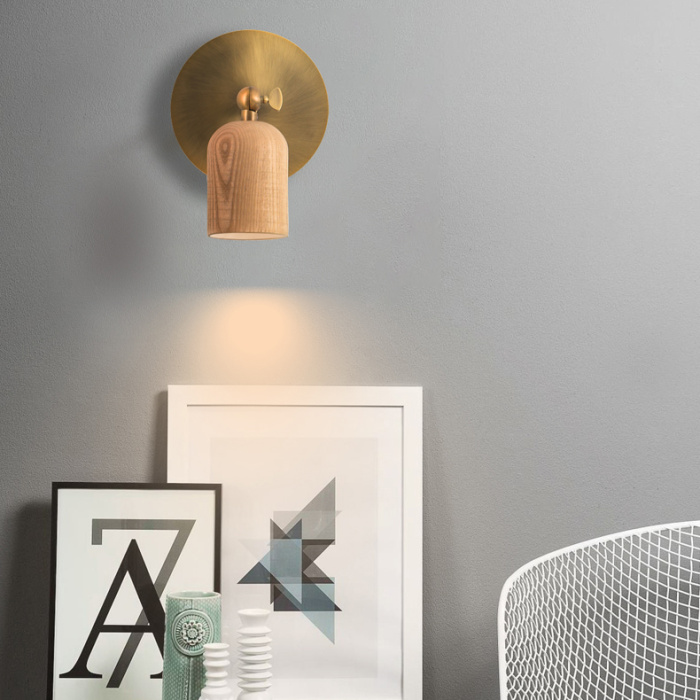 Бра PORI Light wood ImperiumLoft