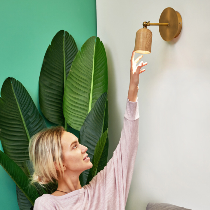 Бра PORI Light wood ImperiumLoft