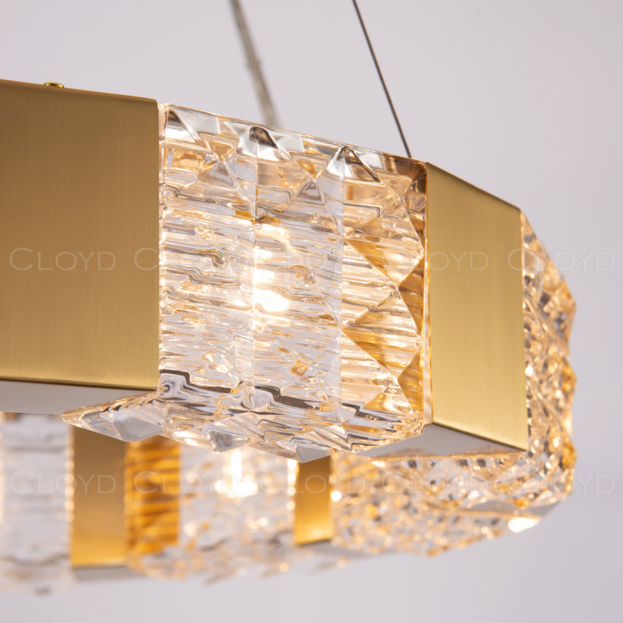 Люстра Cloyd CORUND-A C16 / Ø90 см - латунь (арт.10927)