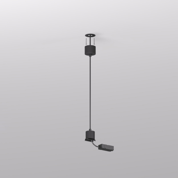 Подвод питания для подвесного монтажа трека SMART BASE TR2124-BK