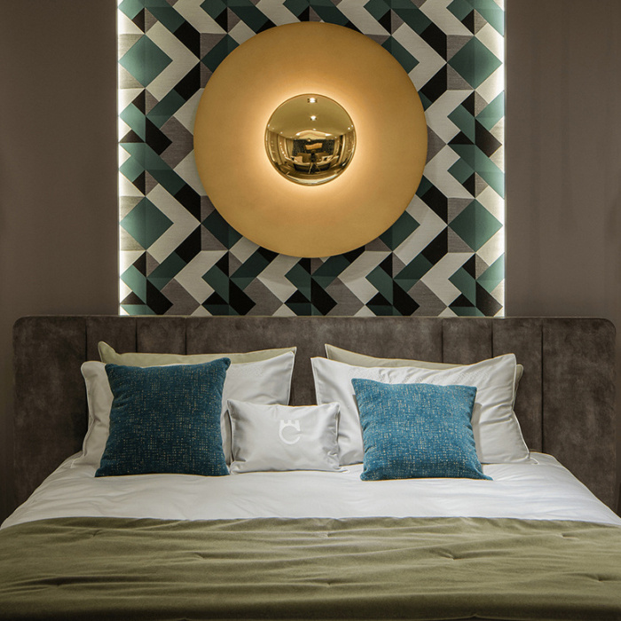 Настенный светильник ALESTA D60 Green ImperiumLoft