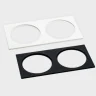 Рамка Italline IT06-6016 white FR2