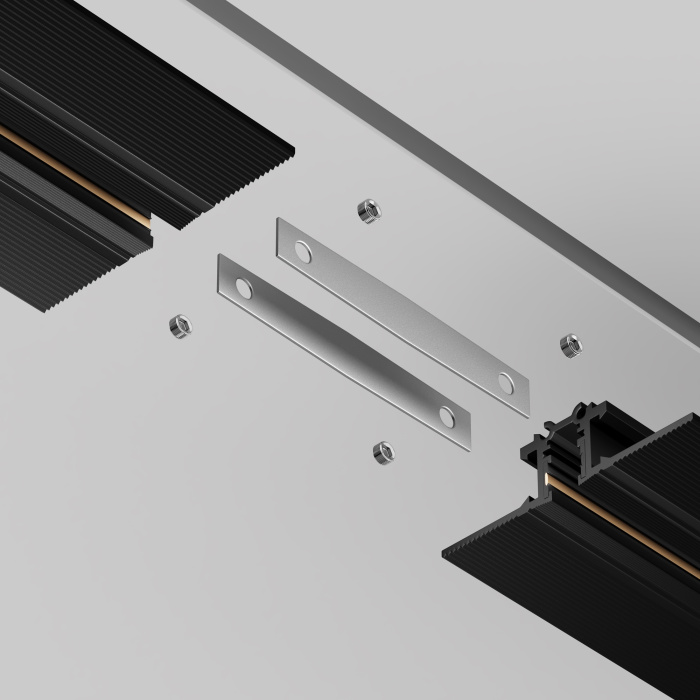 Коннектор прямой для шинопровода Levity, 2шт Maytoni TRA184C-12S