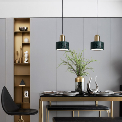 Подвесной светильник Cloyd ANTUAN P1 / Ø16 см - латунь светл. (арт.10931)