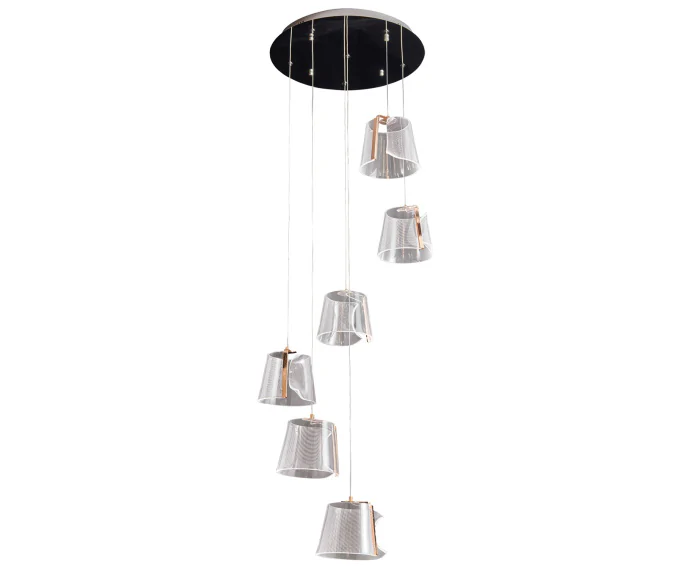 Подвес Люцерна французское золото d60 h150 Led 42W (3000K) Kink Light 08044-6A,37