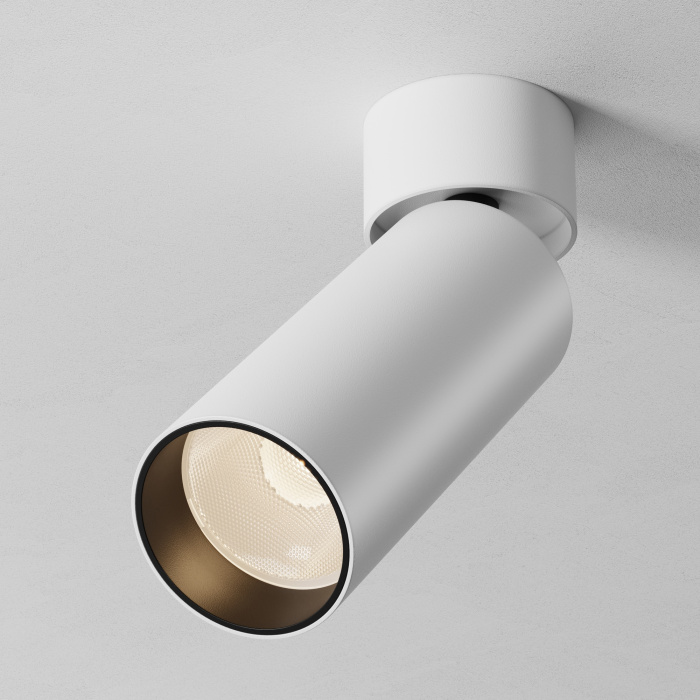 Спот Maytoni Focus LED C055CL-L12W2.7K-SS-W